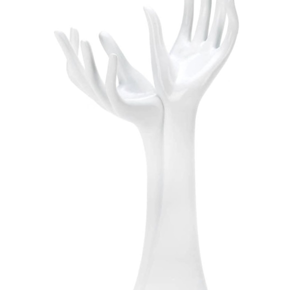 PolyResin White Mannequin Hands - Picture 2 of 2